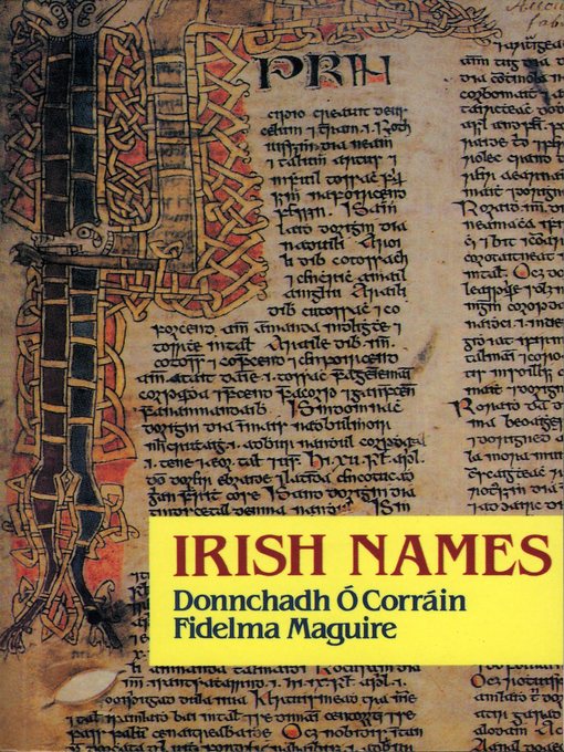 Title details for Irish Names by Donnchadh Ó Corráin - Available
